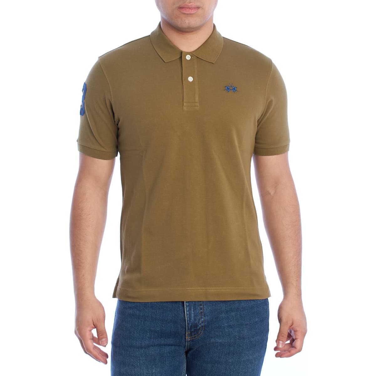 Men's Polo Shirts La Martina Green