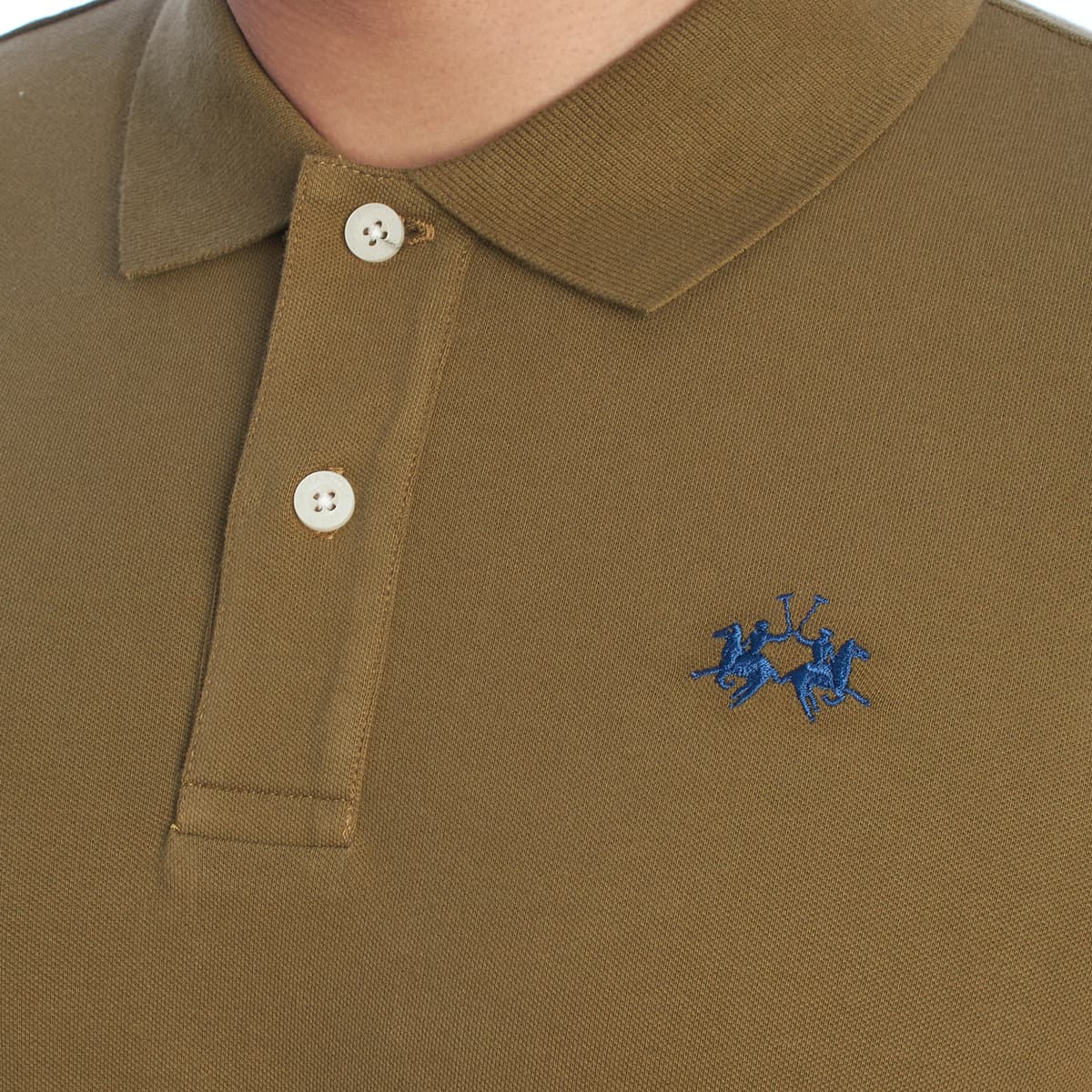 Men's Polo Shirts La Martina Green