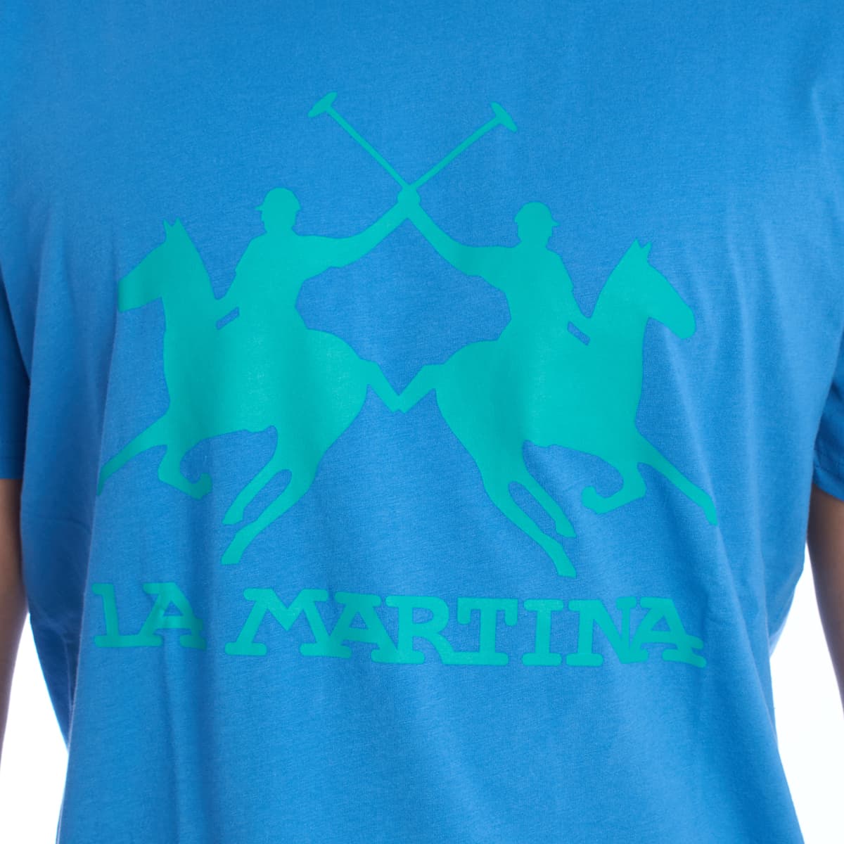Men's T-Shirts La Martina Blue