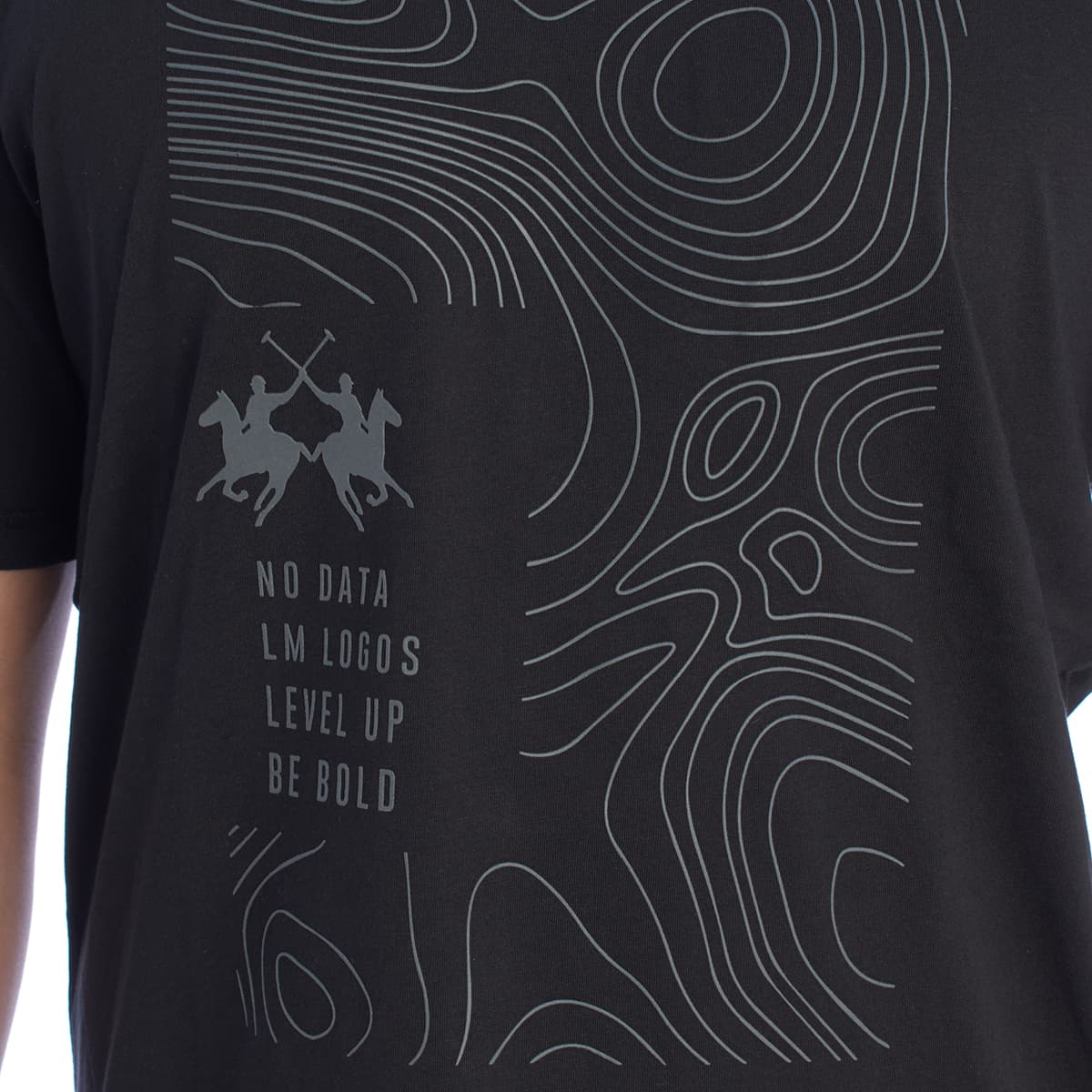 Men's T-Shirts La Martina Black