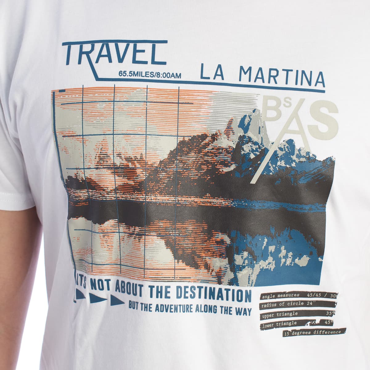 Men's T-Shirts La Martina White