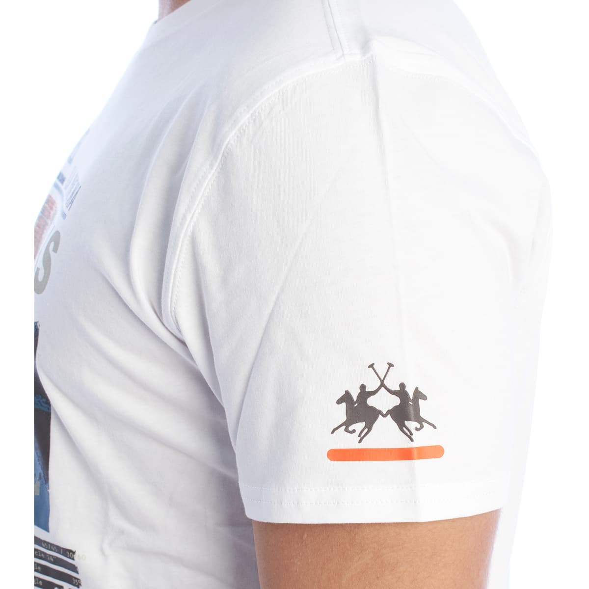 Men's T-Shirts La Martina White