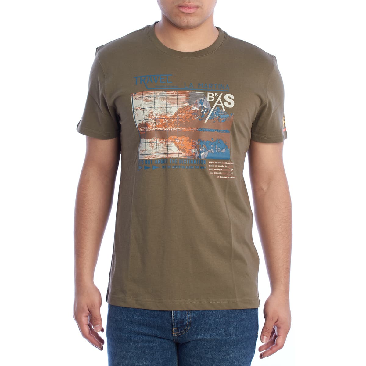 Men's T-Shirts La Martina Green