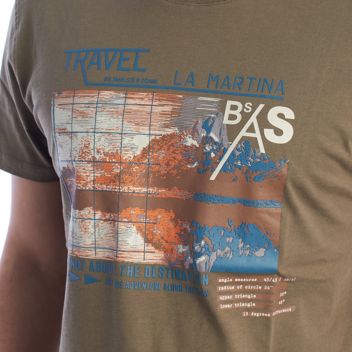 Men's T-Shirts La Martina Green