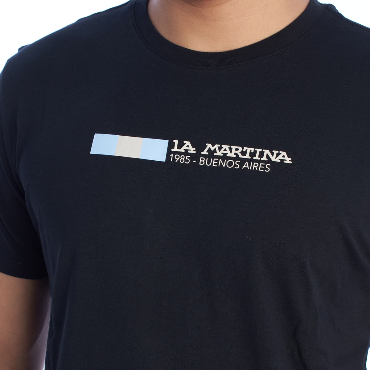 Men's T-Shirts La Martina Black