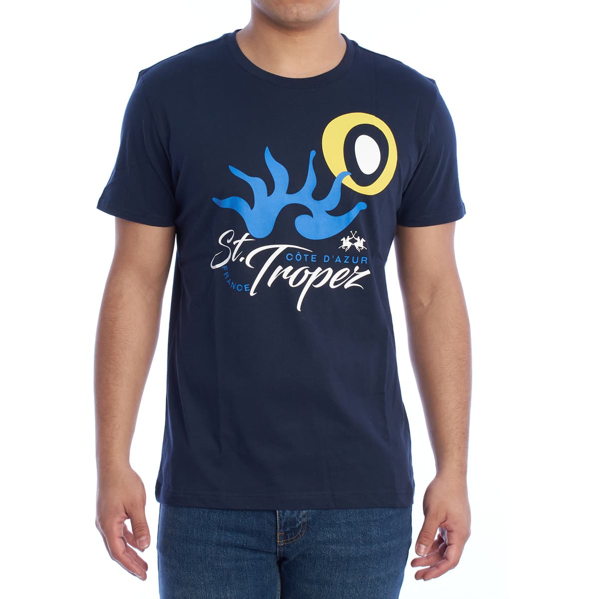 Men's T-Shirts La Martina Blue