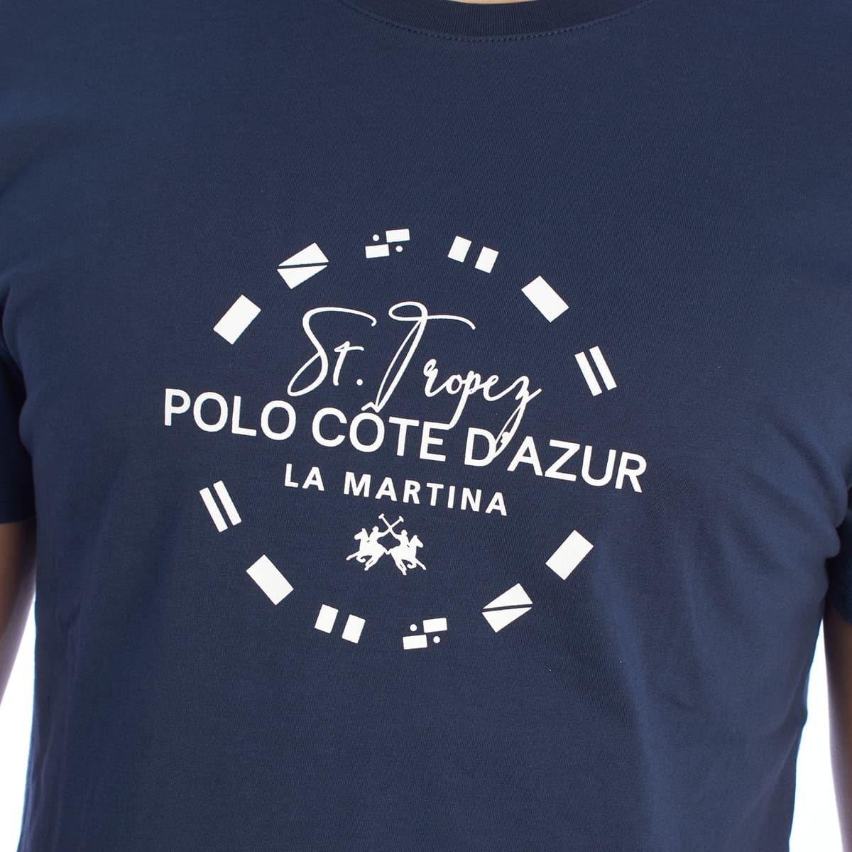 Men's T-Shirts La Martina Blue