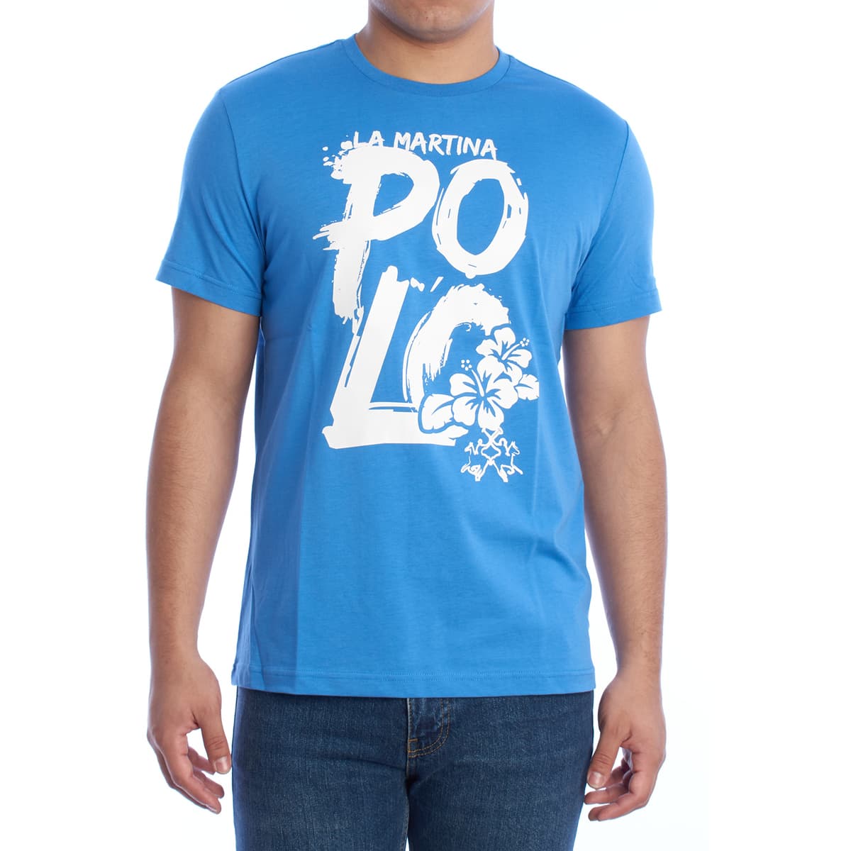 T-shirt με κοντά μανίκια La Martina YMR323-JS206-00001