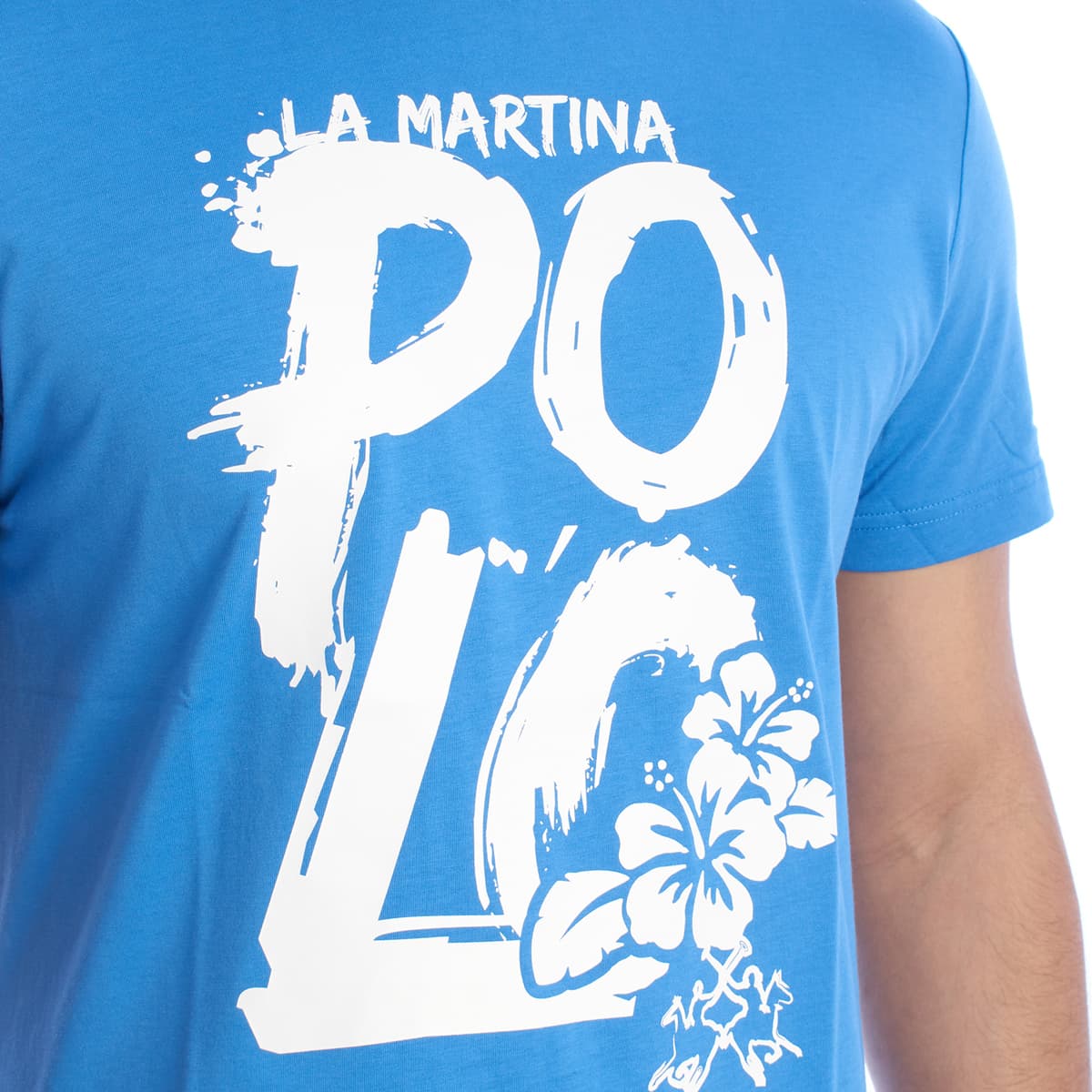 Men's T-Shirts La Martina Blue
