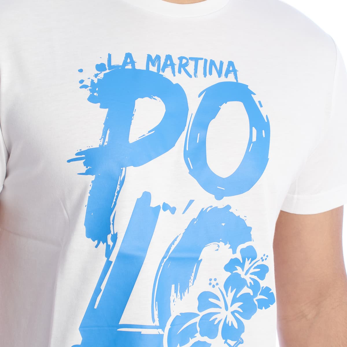Men's T-Shirts La Martina White