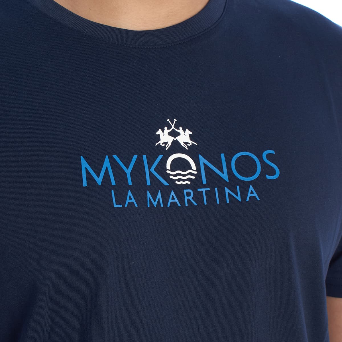Men's T-Shirts La Martina Blue