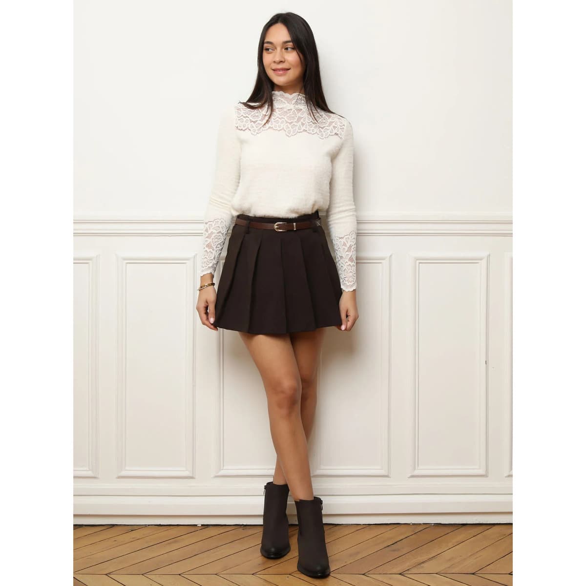 Women's Shorts La Modeuse Brown