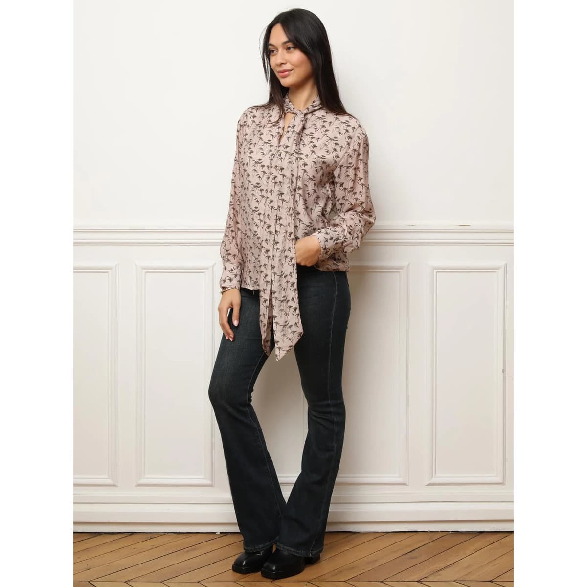 Women's Shirts La Modeuse Beige