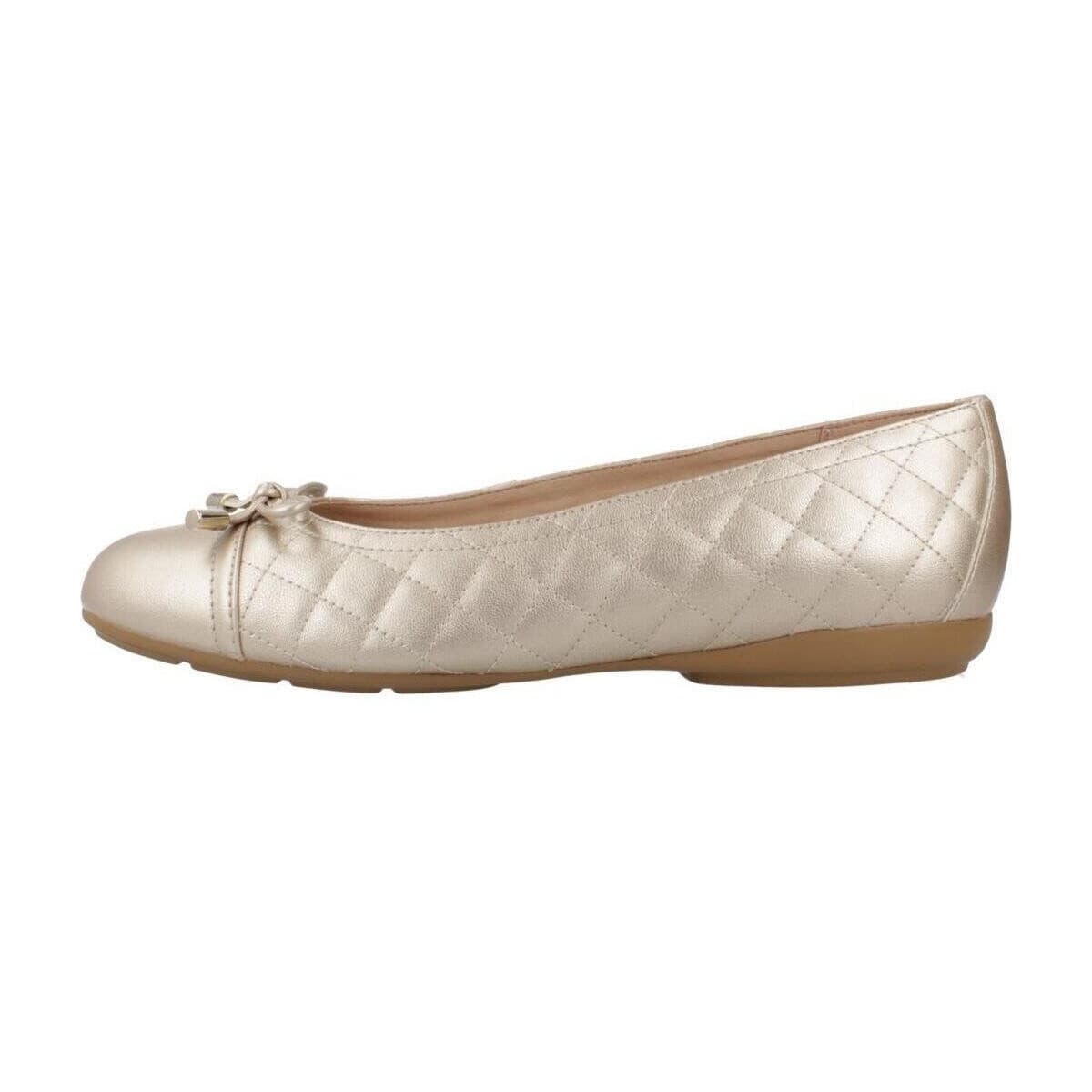 Women's Ballet Flats Geox Gold