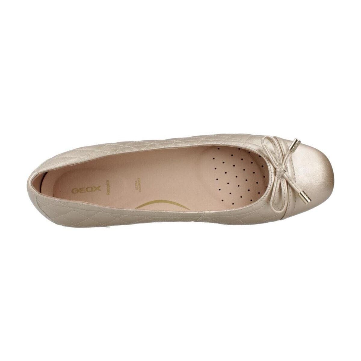 Women's Ballet Flats Geox Gold