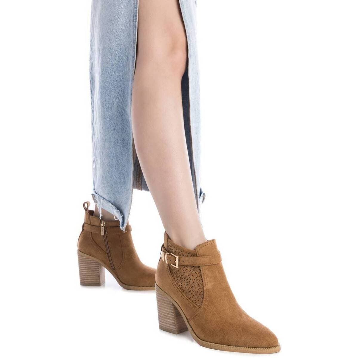 Women's Ankle Boots Xti Brown