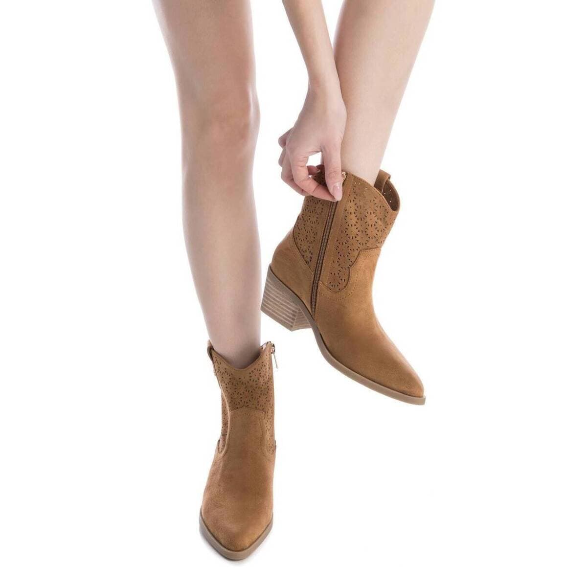 Women's Ankle Boots Xti Brown