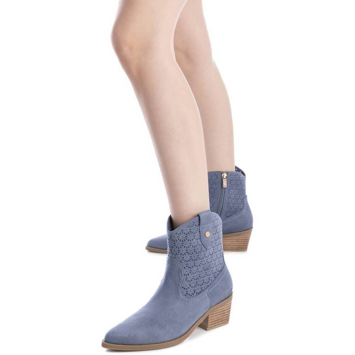 Women's Ankle Boots Xti Blue
