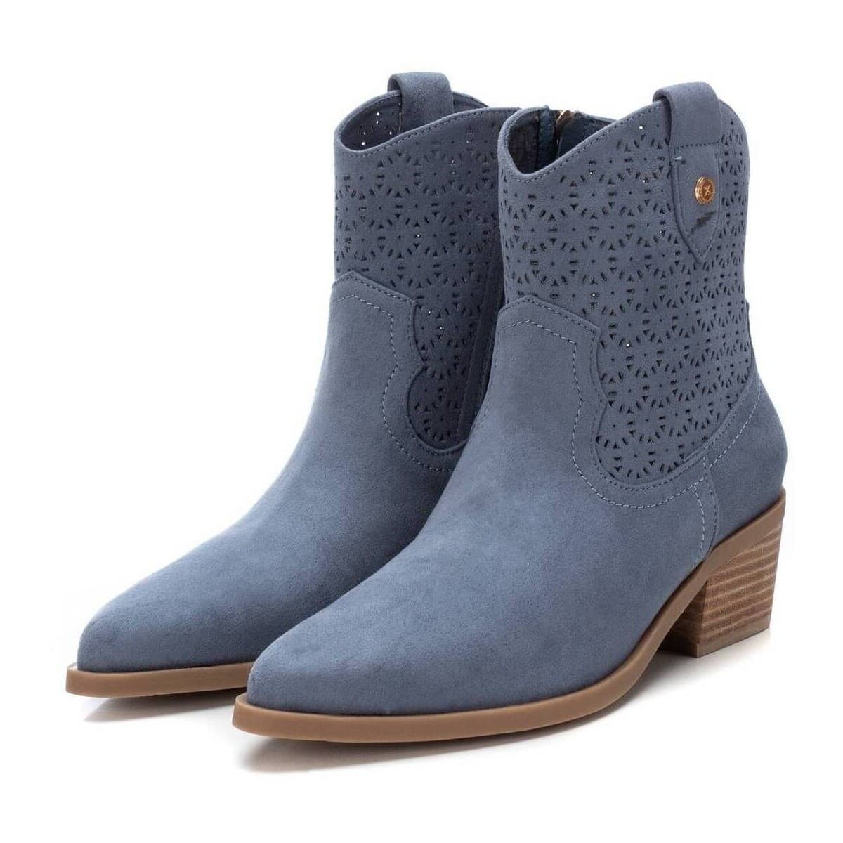 Women's Ankle Boots Xti Blue