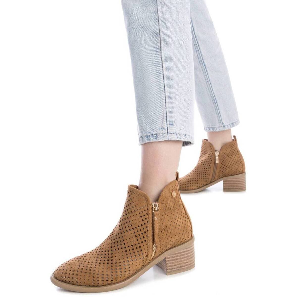 Women's Ankle Boots Xti Brown
