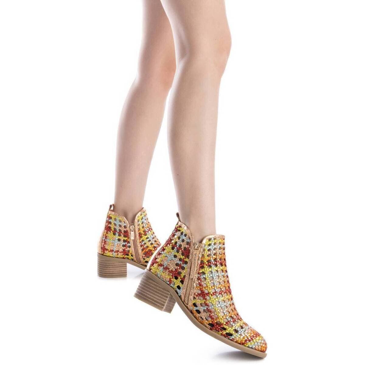 Women's Ankle Boots Xti Orange