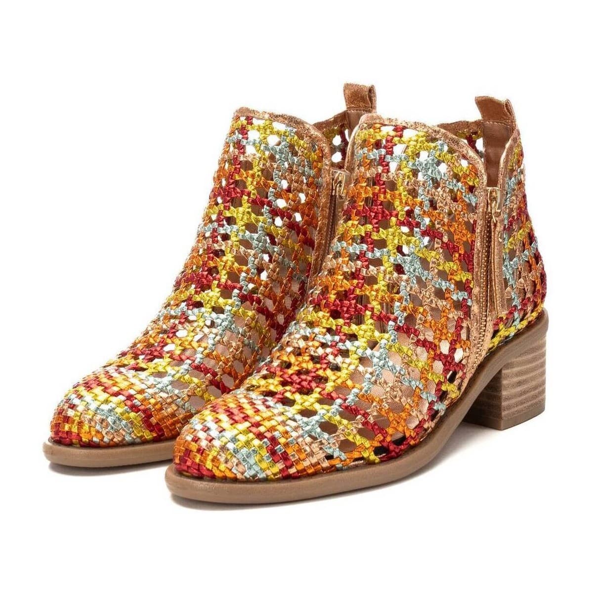 Women's Ankle Boots Xti Orange