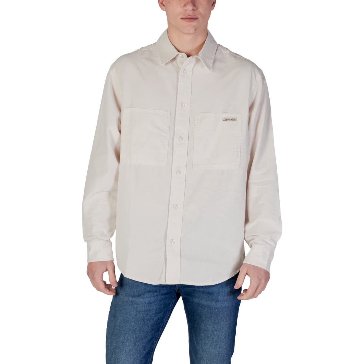 Πουκάμισο με μακριά μανίκια Calvin Klein Jeans CHAMBRAY J30J326726
