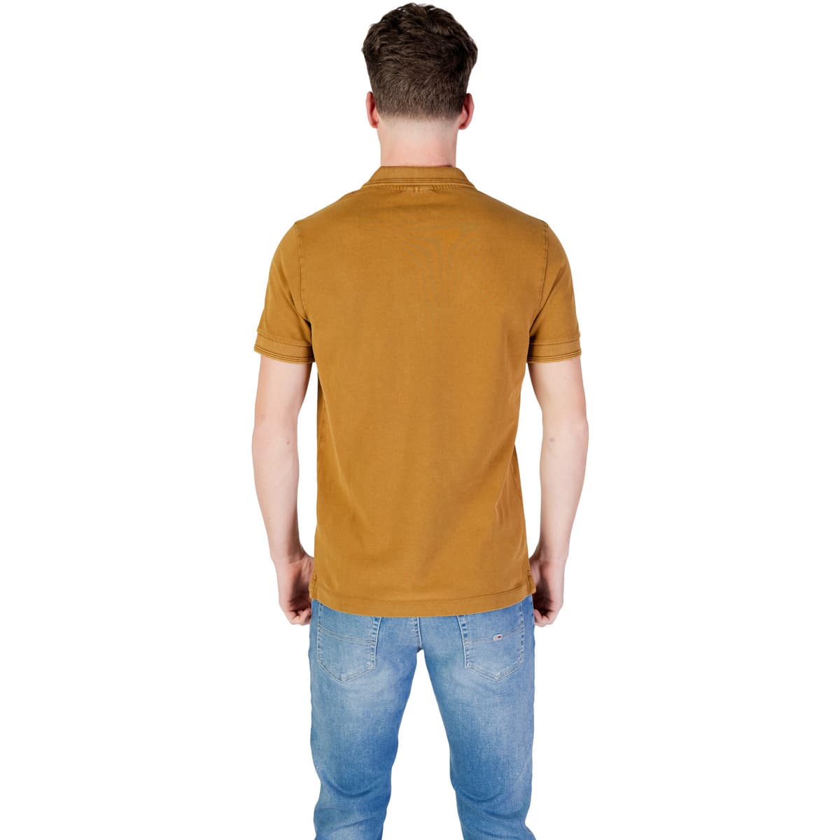 Men's Polo Shirts Replay Brown