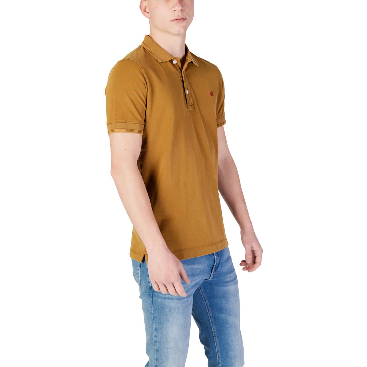 Men's Polo Shirts Replay Brown