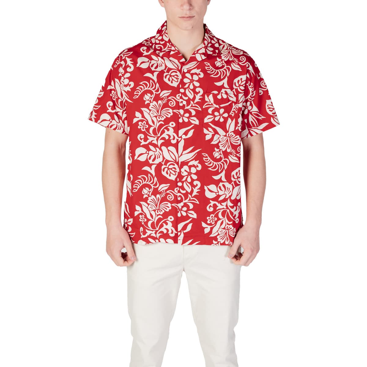 Men's Shirts Replay Red