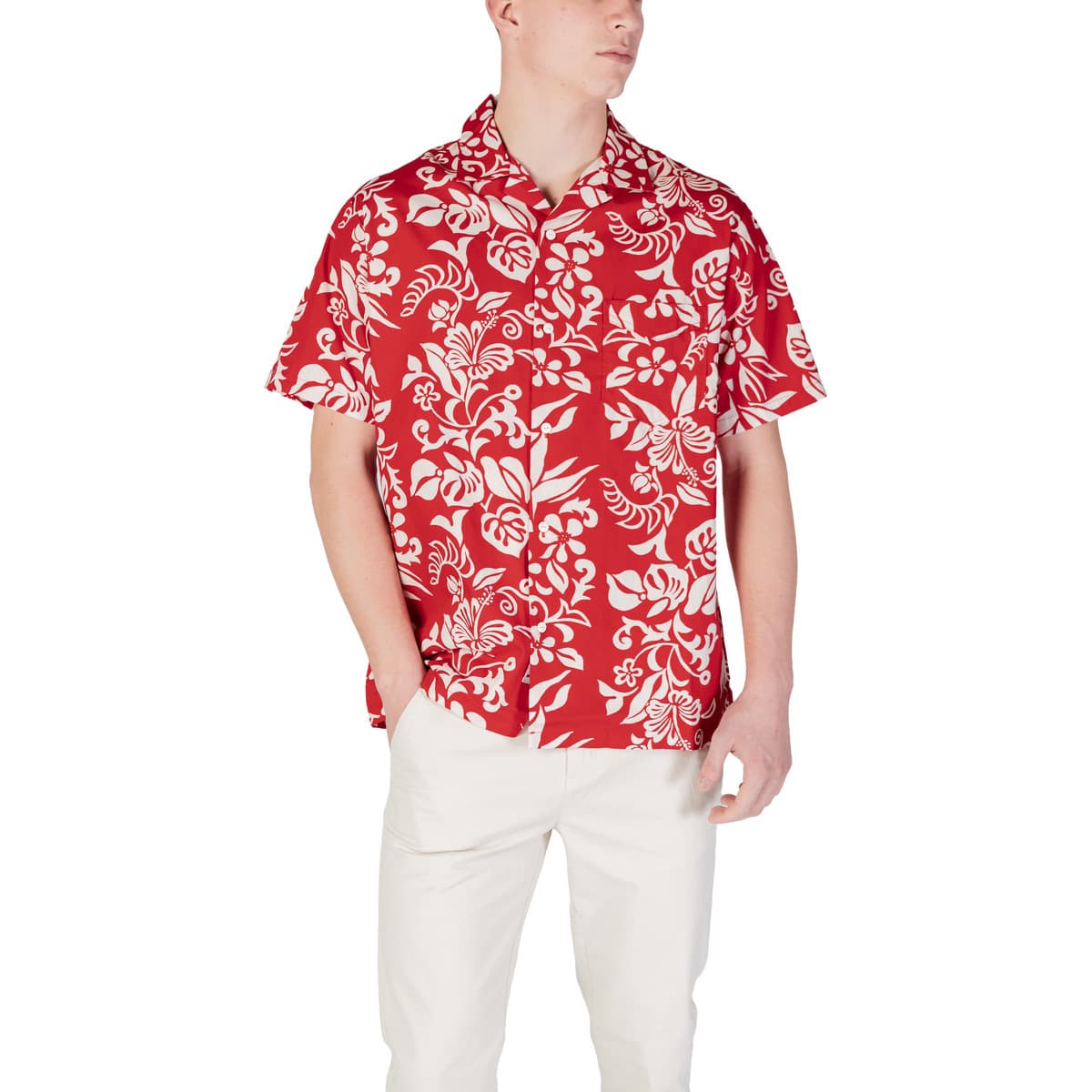Men's Shirts Replay Red