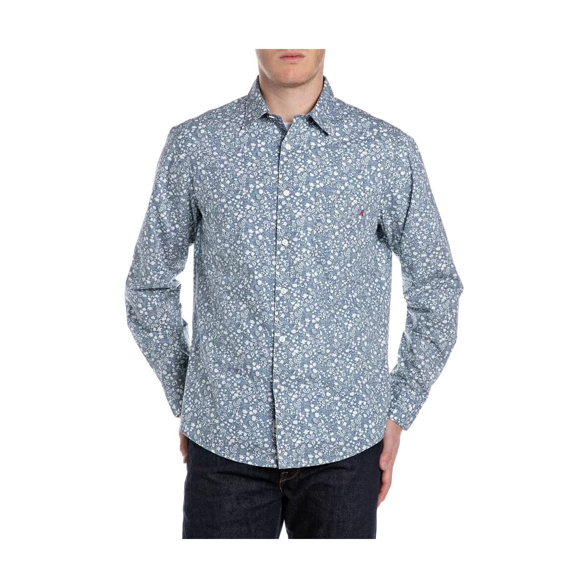 Men's Shirts Replay Multicolor