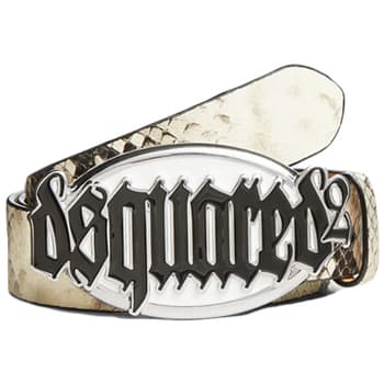 Ζώνη Dsquared GOTHIC URBAN LEATHER BELT WOMEN