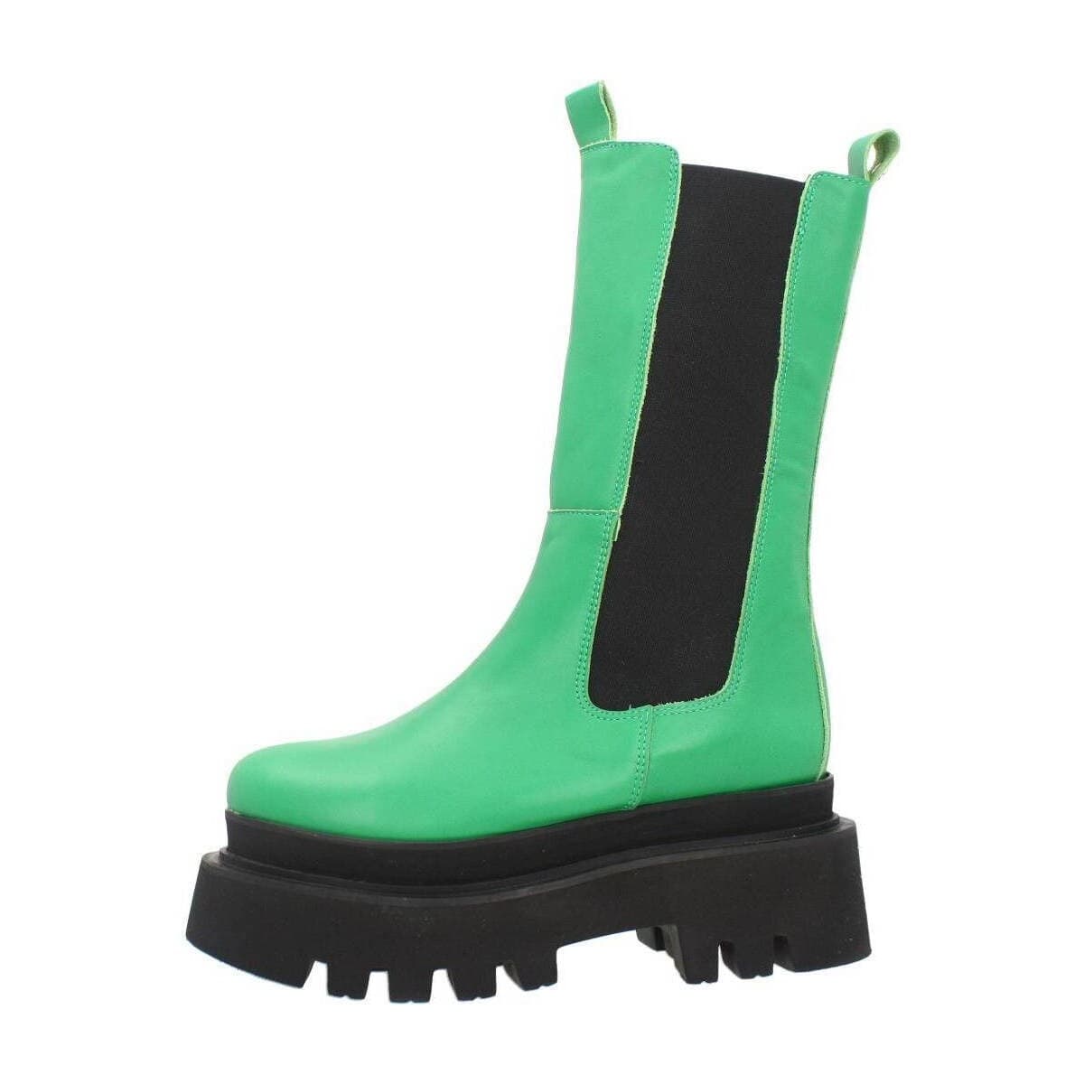 Women's Boots Yellow Green