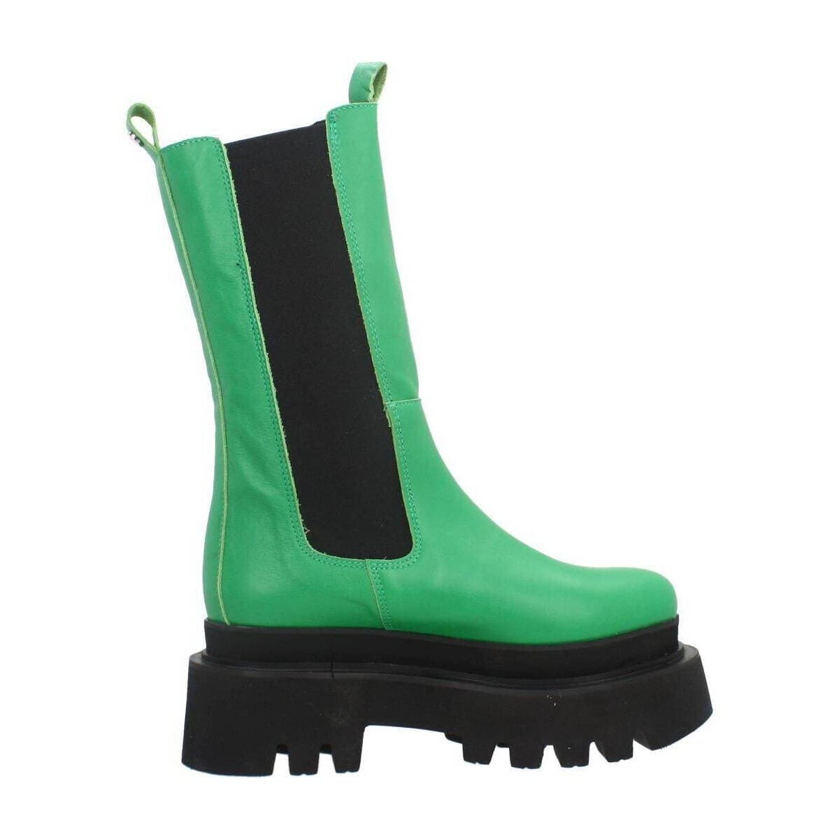 Women's Boots Yellow Green