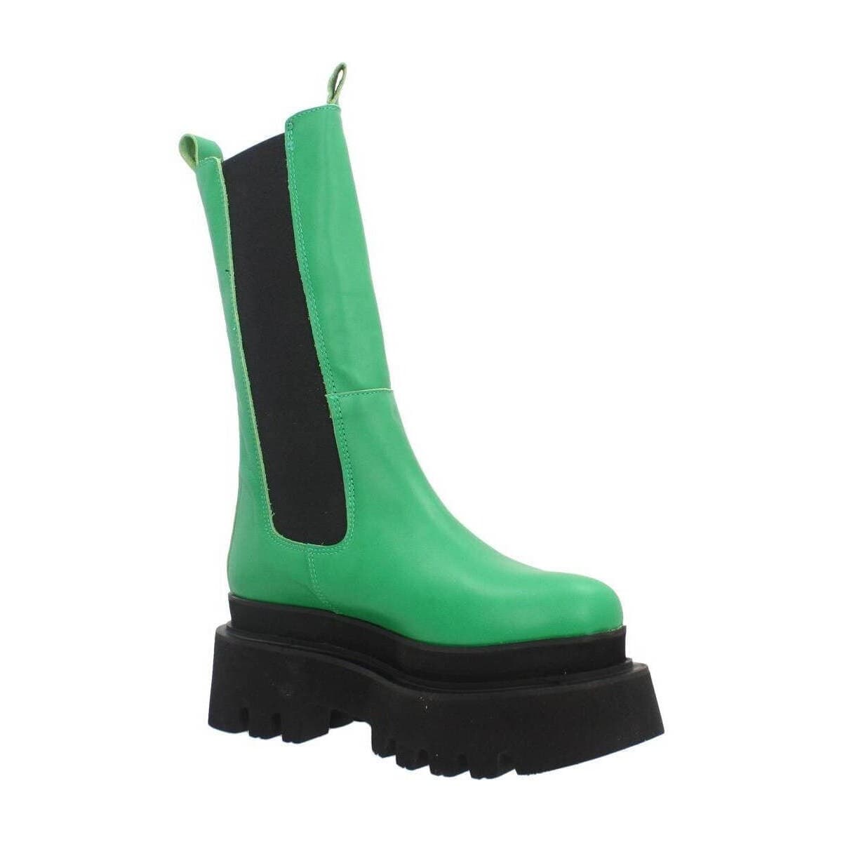 Women's Boots Yellow Green