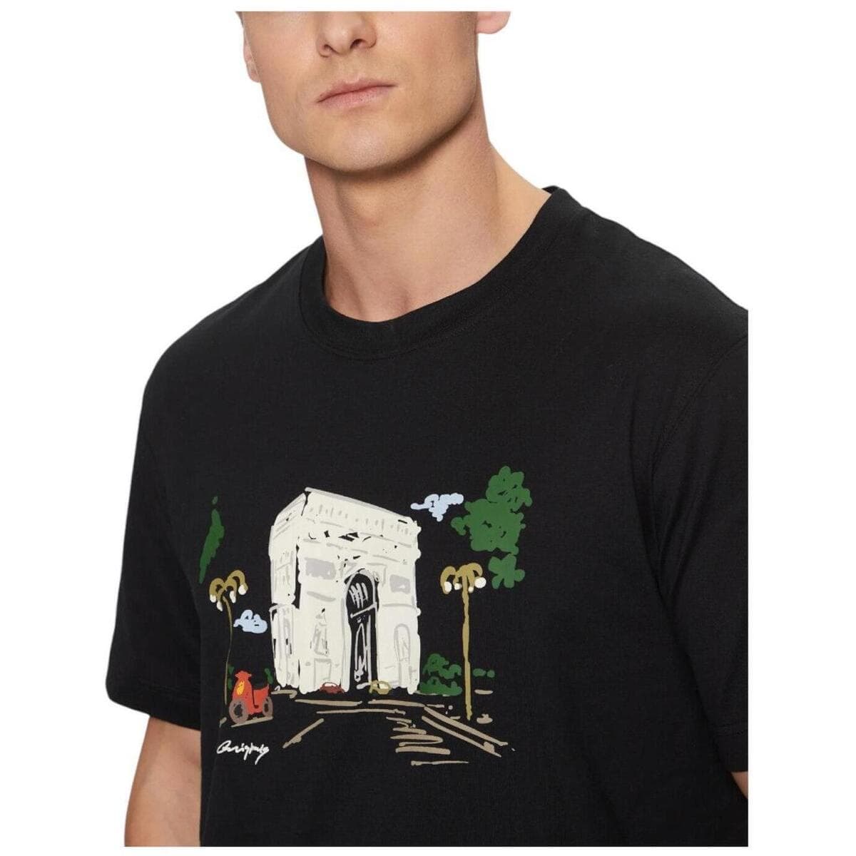 Men's T-Shirts Jack & Jones Black