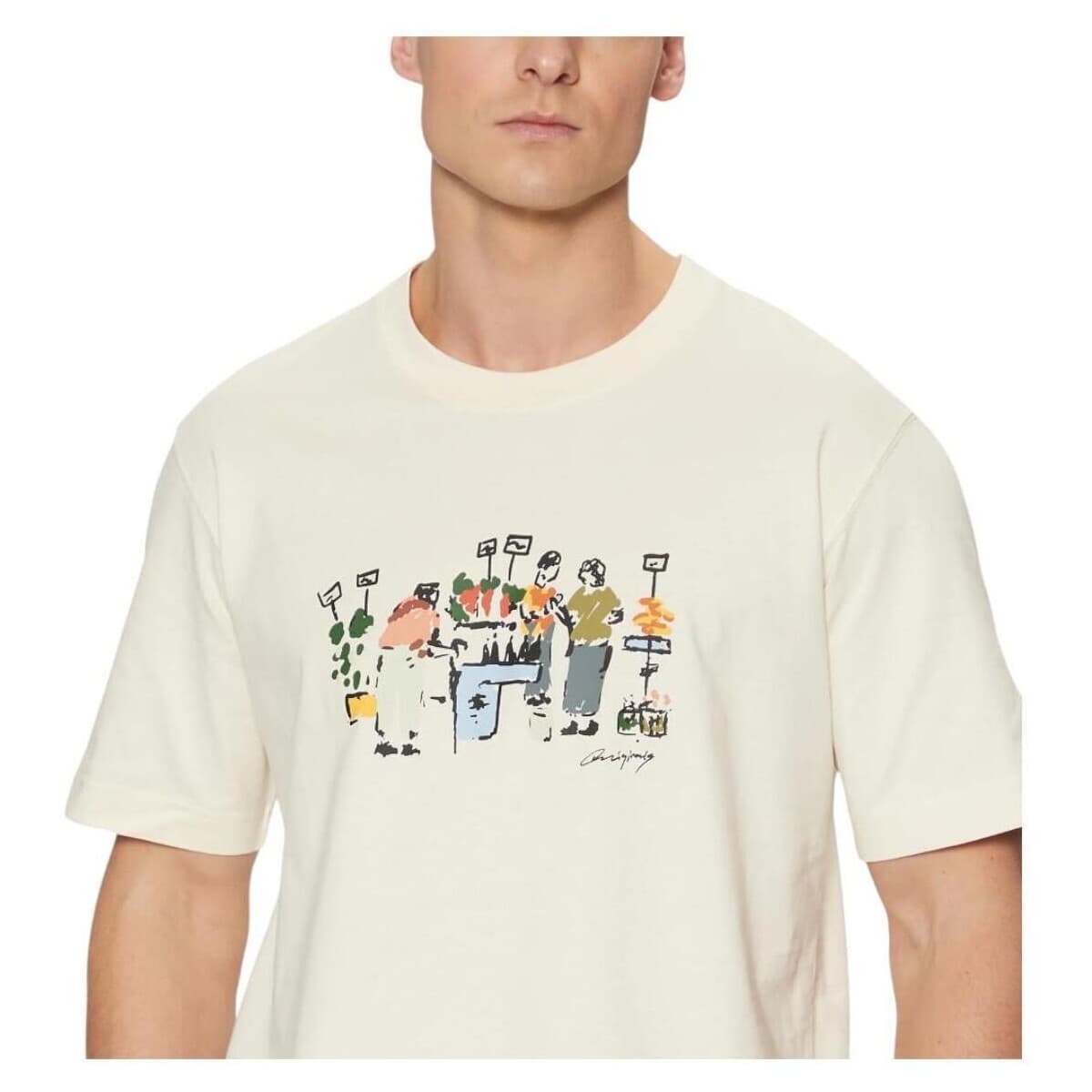 Men's T-Shirts Jack & Jones Beige