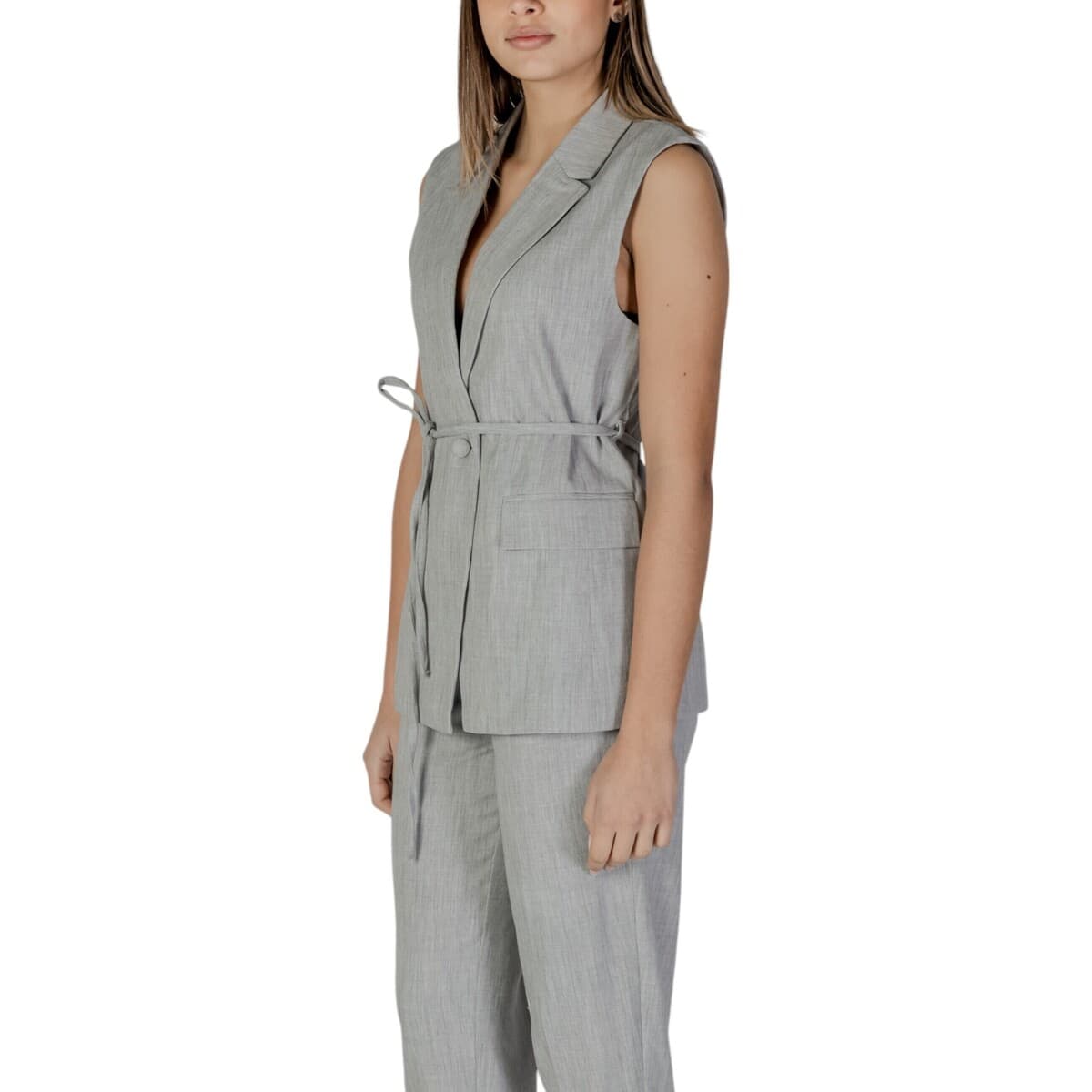 Women's Vests Vila Gray