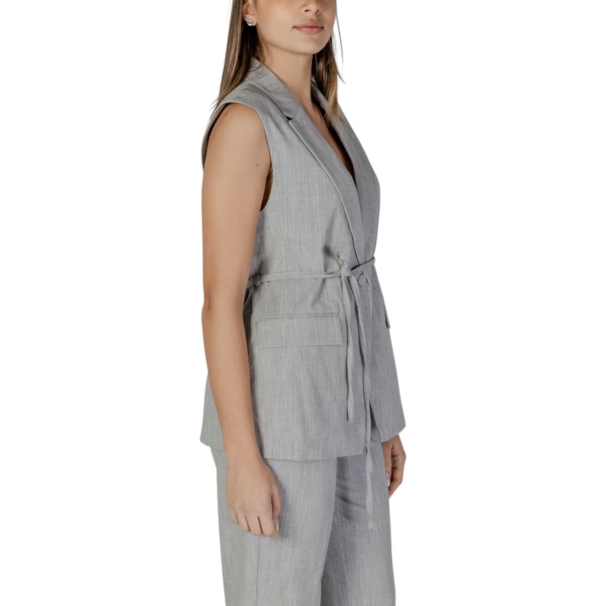 Women's Vests Vila Gray