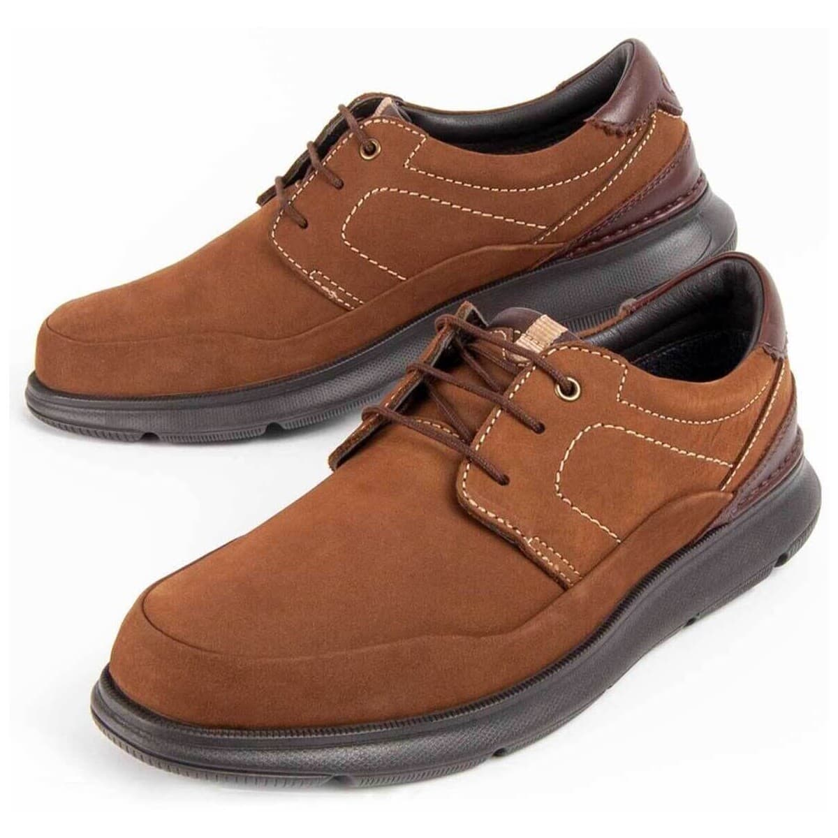 Men's Dress Shoes Purapiel Brown