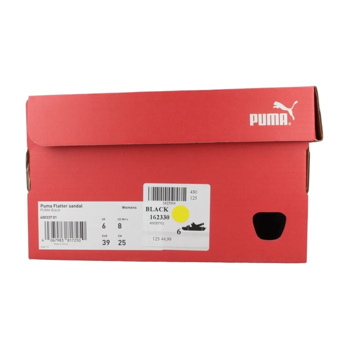 Women's Flip Flops Puma Black