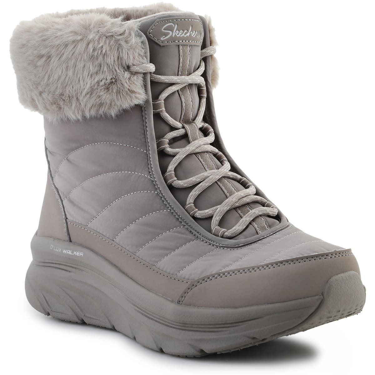 Women's Boots Skechers Gray