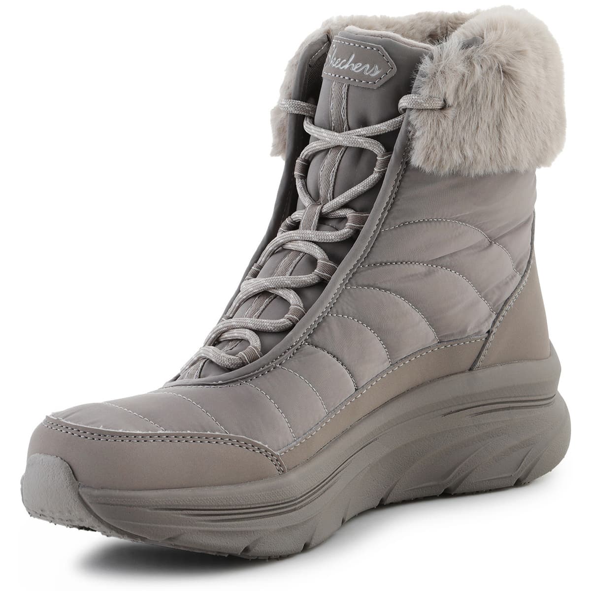 Women's Boots Skechers Gray