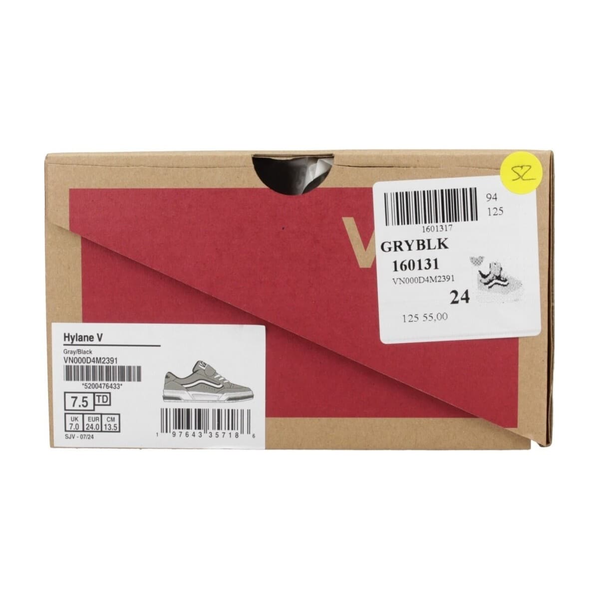 Boys' Sneakers Vans Gray