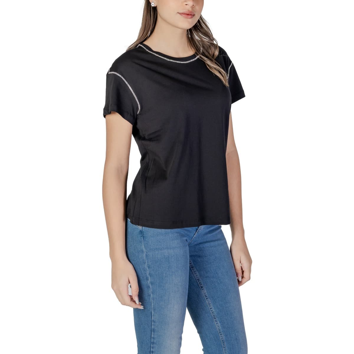 Women's T-Shirts Liu Jo Black