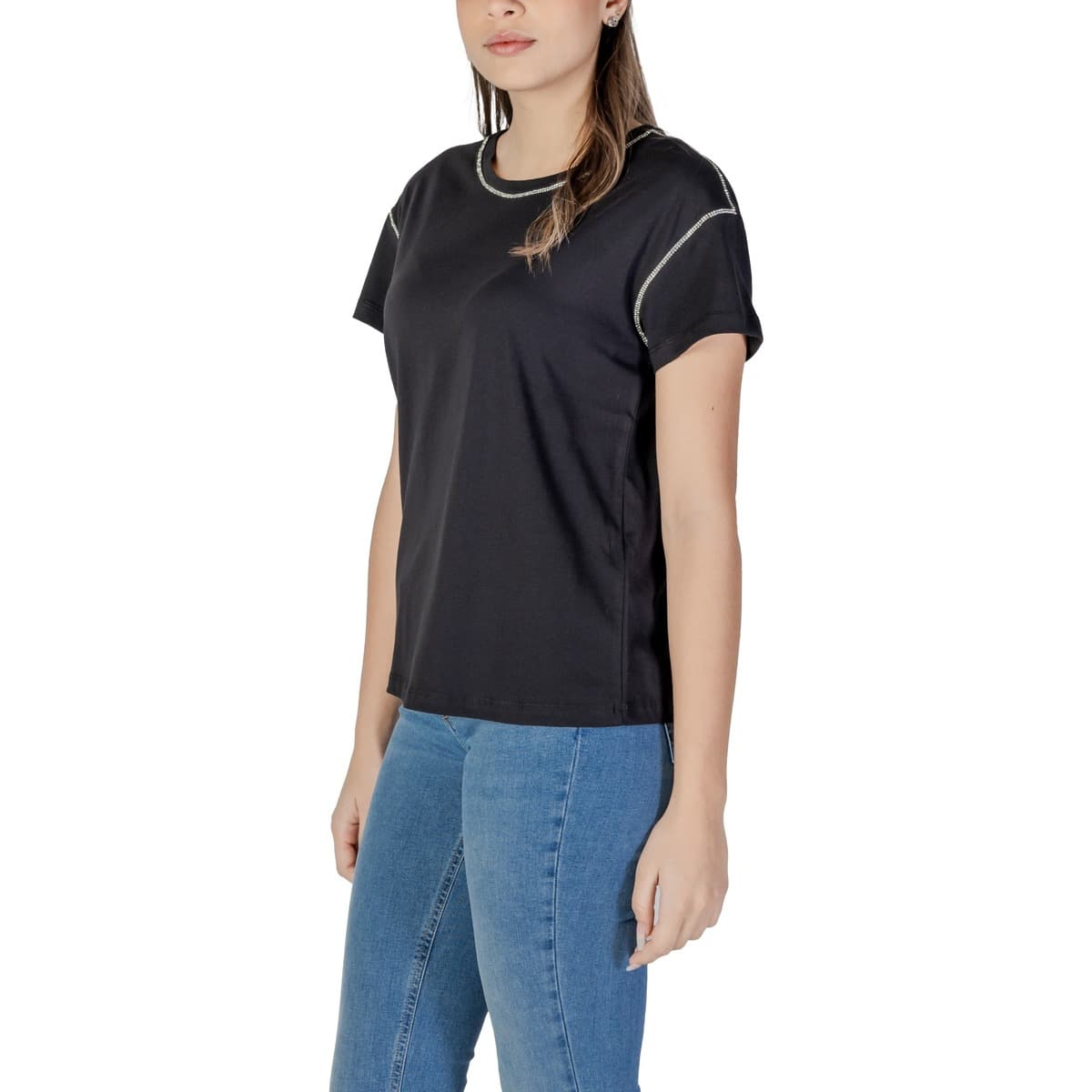 Women's T-Shirts Liu Jo Black