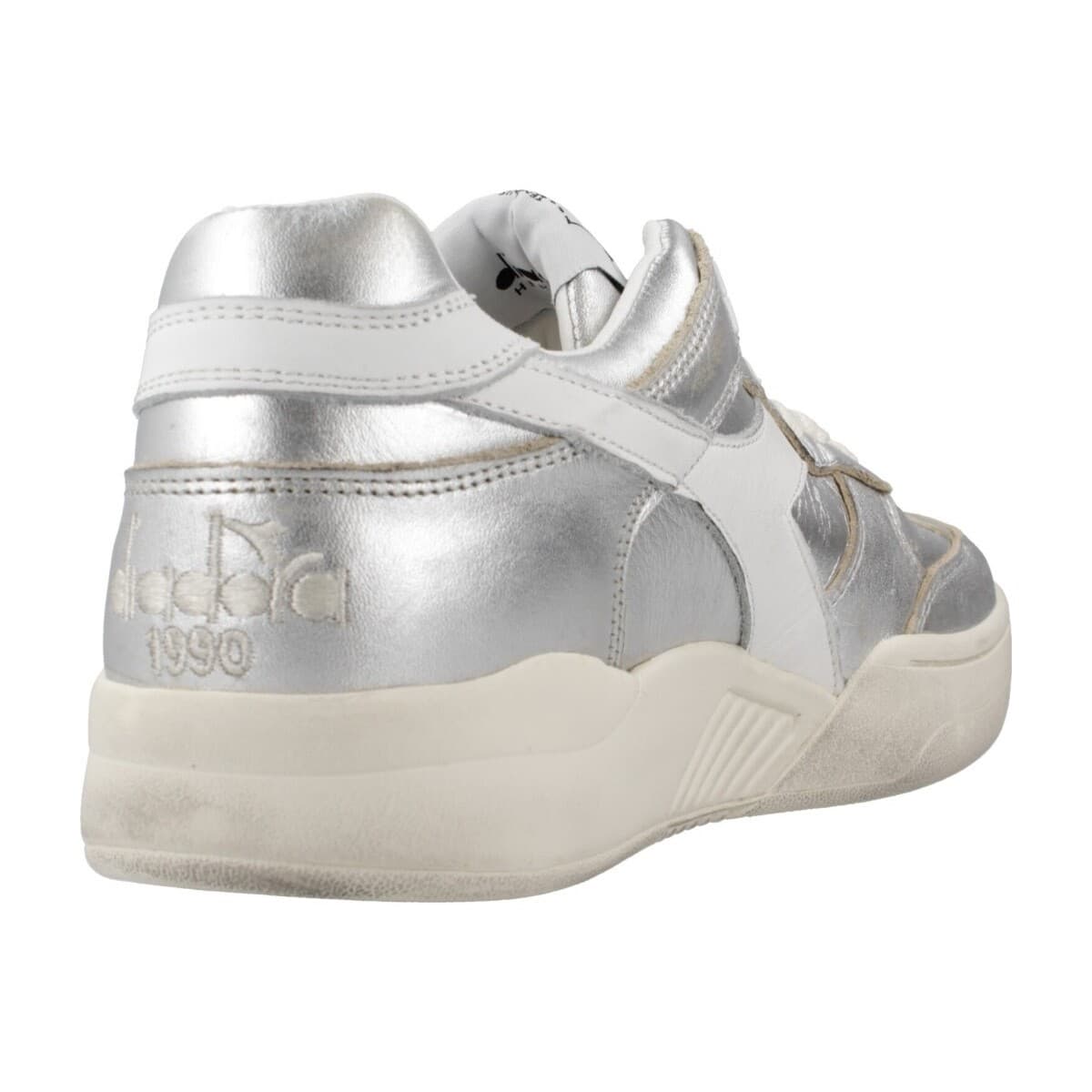 Women's Sports Shoes Diadora Silver