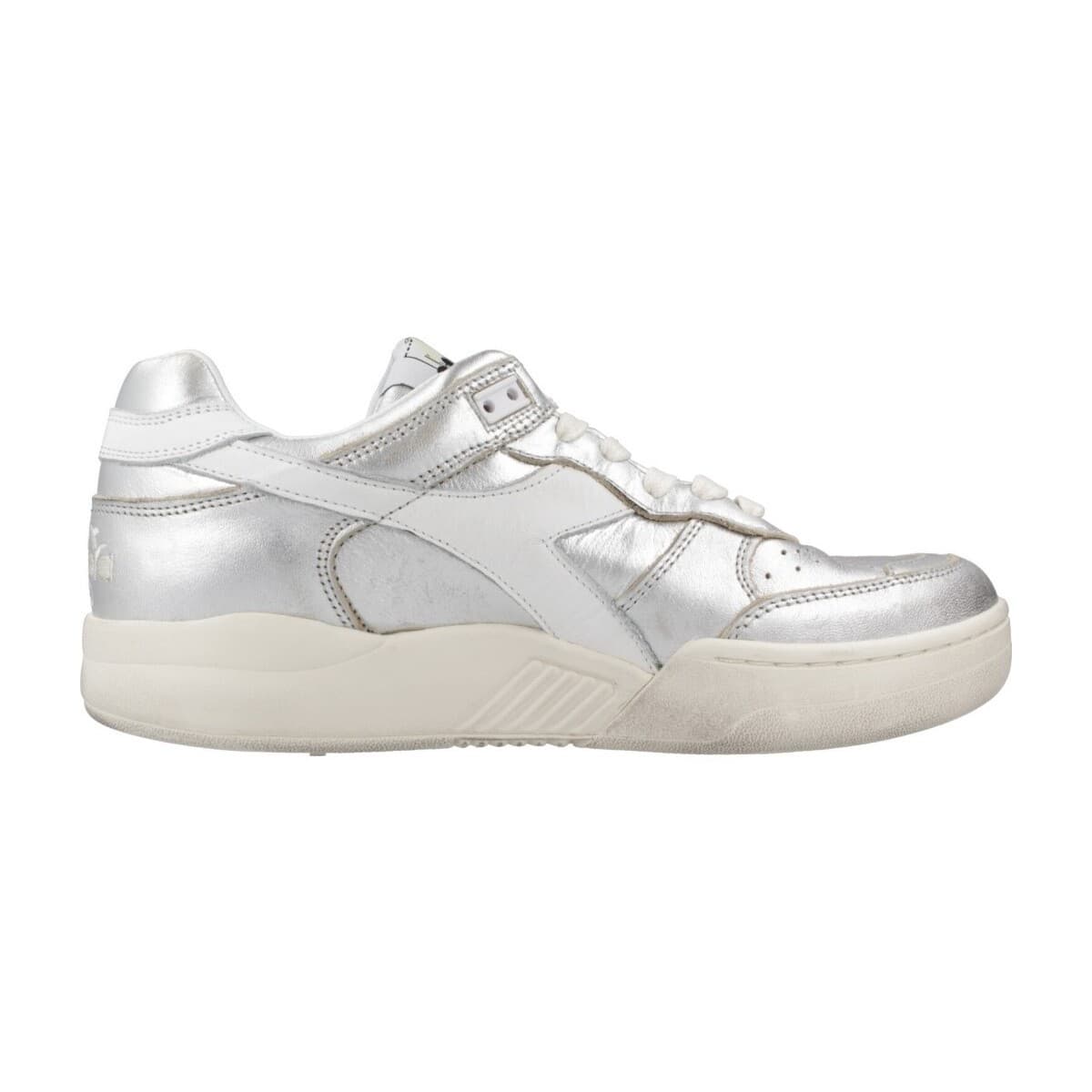 Women's Sports Shoes Diadora Silver