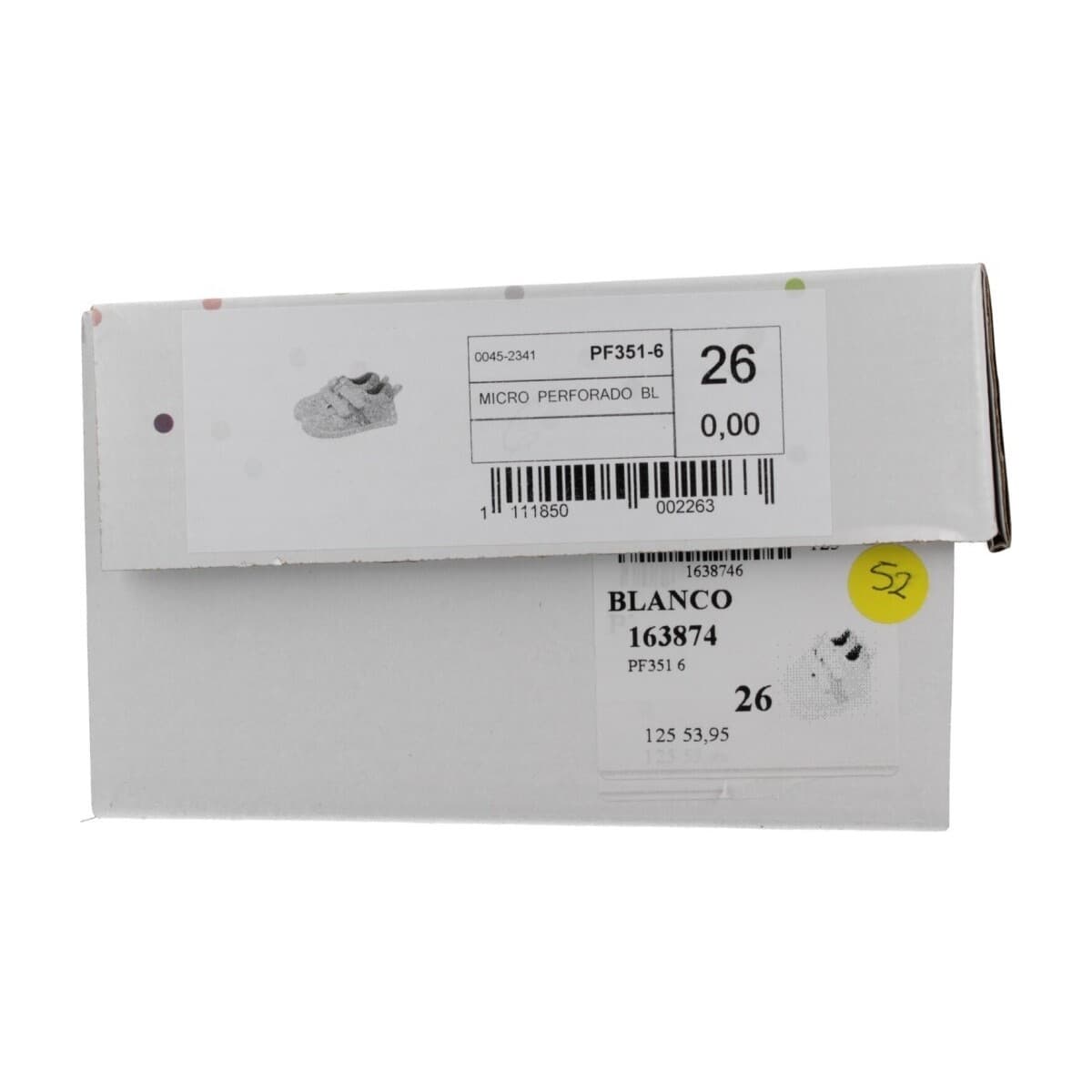 Girls' Sneakers Piruflex White